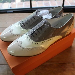 AGL Bonbon Combo Tri-Colour Oxford Wingtips BNIB